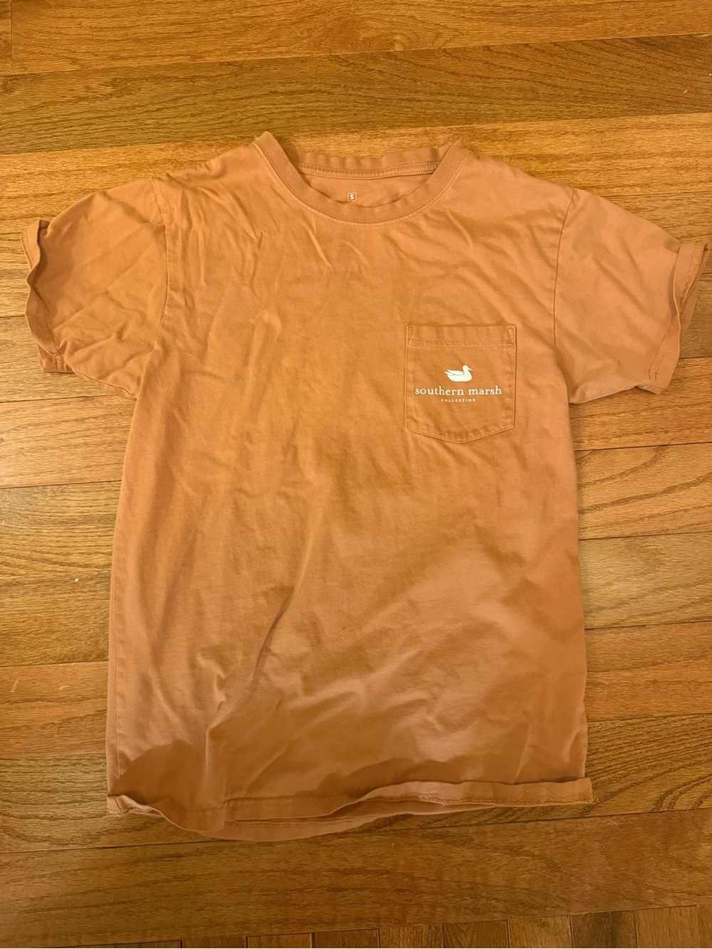 Southern Marsh Kids Short Sleeve Pocket Tee - Rust